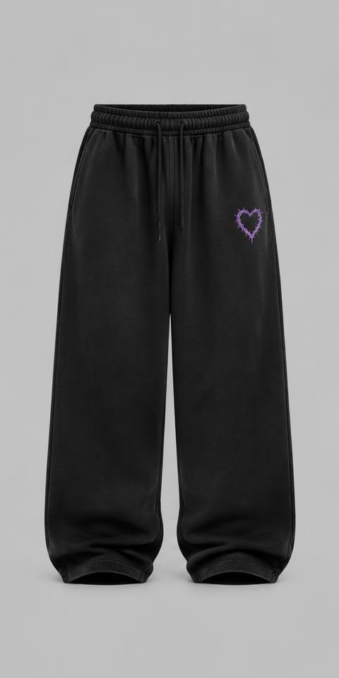 After Hours Sweats in Black